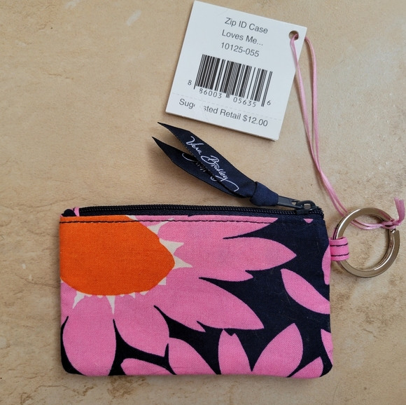Vera Bradley zip ID case - Picture 2 of 2